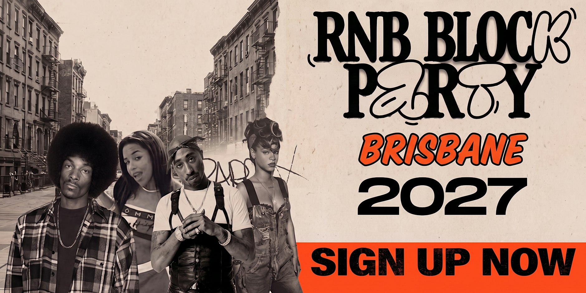 90s + 2000s RNB BLOCK PARTY | BRISBANE