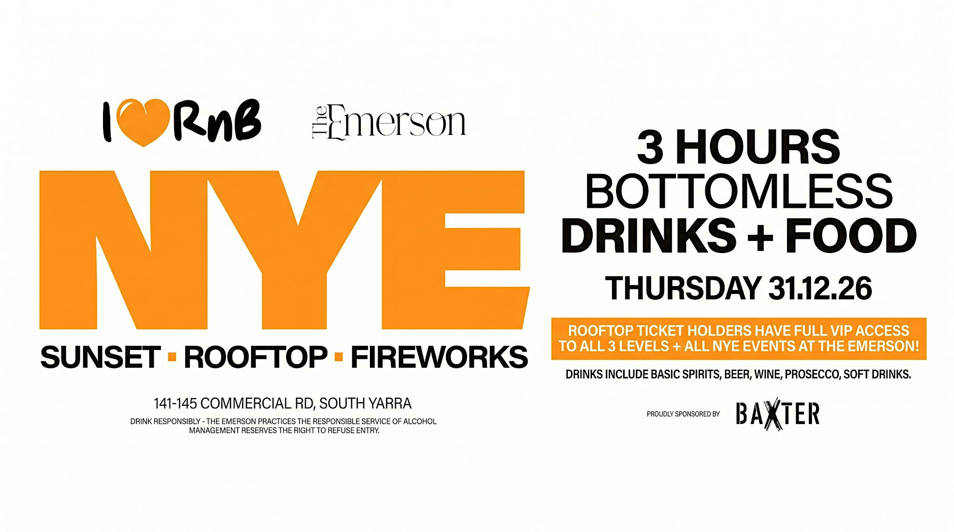 NYE Rooftop Sunset Party